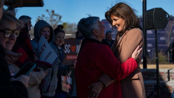 Haley is trying to avoid a WWE smackdown with Trump. He’s not giving her a way out.