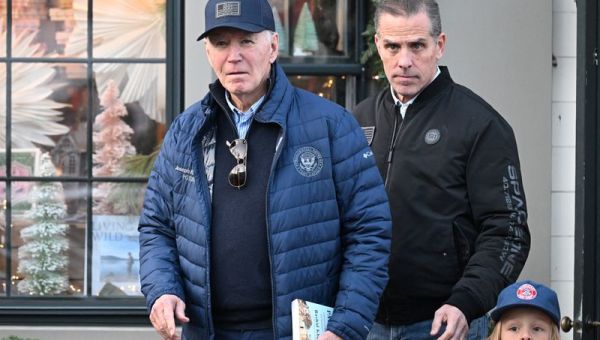 Biden says he is pardoning his son, Hunter