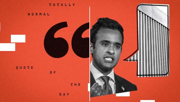 Vivek Ramaswamy Wants to Build a Wall Between the U.S. and Canada