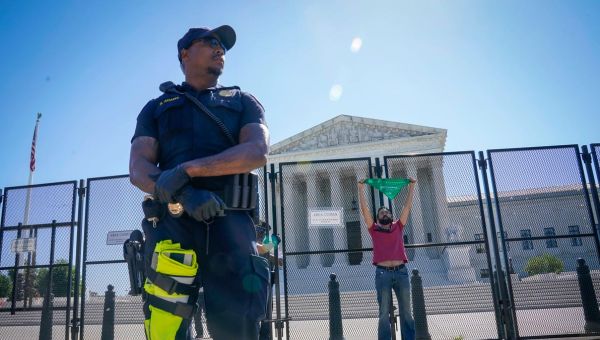 Chief justice puts spotlight on security after SCOTUS faced protests, threats since leak, Roe reversal