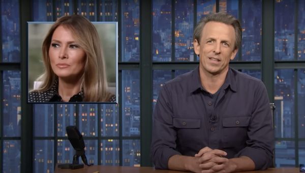 Seth Meyers Mocks Donald Trump Asking Melania to Have Another Baby