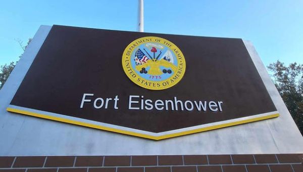 Army Scrubs Final Confederate Base Name, Renaming Fort Gordon After Eisenhower