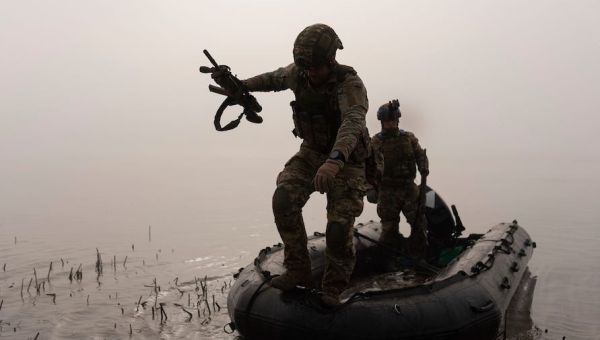 Ukraine says it has pushed Russian forces back up to 5 miles from the banks of Dnipro river, in first possible counteroffensive success