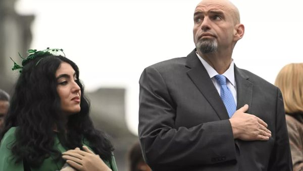 John Fetterman’s wife provides update on his condition in hospital