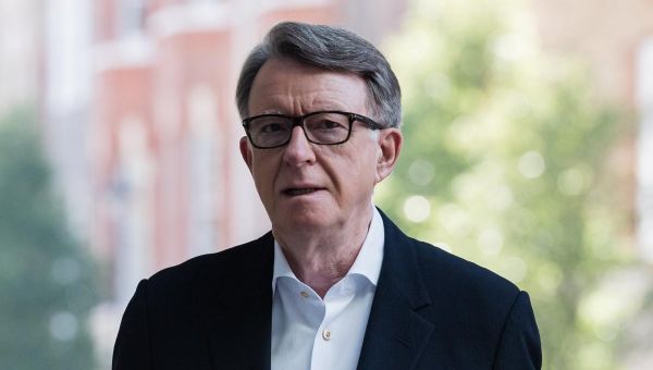 Lord Mandelson: Trump is a danger to the world and little short of a white nationalist