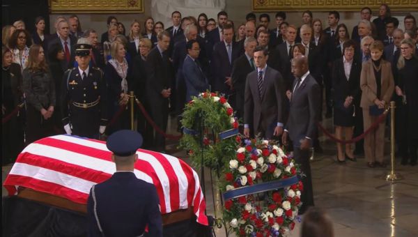 ‘Georgia on My Mind’ plays at end of Capitol service for former President Jimmy Carter