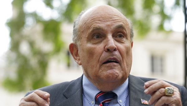 Rudy Giuliani sued by woman for alleged sexual harassment