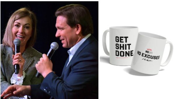 DeSantis campaign to sell mug highlighting friendship with Iowa governor amid Trump feud