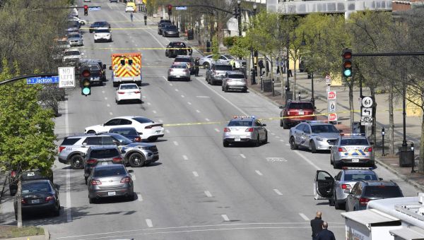 A fifth victim dies after Monday’s downtown Louisville shooting