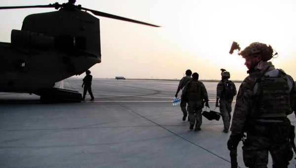 Before a secret raid on an ISIS leader’s mountain cave complex, US forces ran the mission at a special recreation of the target area