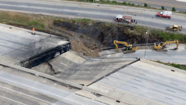 I-95 collapse in Philadelphia: Detour routes created as full rebuild could take months