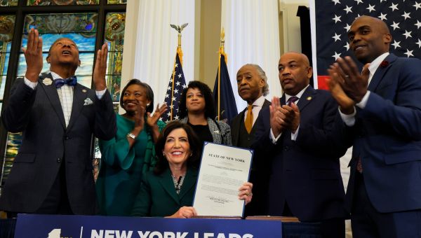 New York to study reparations for descendants of enslaved people