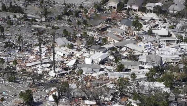 Heartbreaking images show widespread damage left behind by Ian