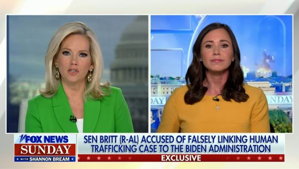 Britt defends use of graphic sex-trafficking story to attack Biden