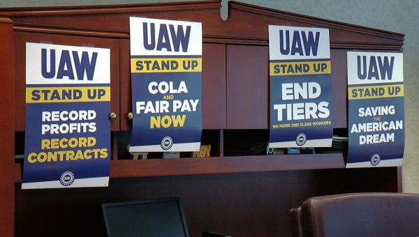 ‘The mood is they are fired up’: Local UAW workers ready to strike if called
