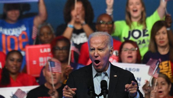 Biden Kicks Off First 2024 Campaign Rally With Pro-Union Message