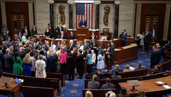 House erupts in disorder after Republicans censure top Dem Adam Schiff, in rare move