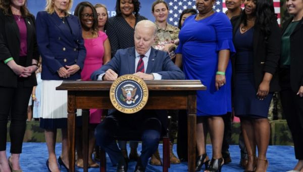 President Biden signs executive order to support military families