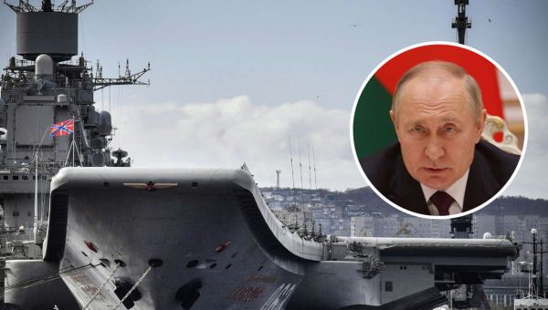 Putin’s Only Aircraft Carrier Has Never Seen Action in Ukraine War