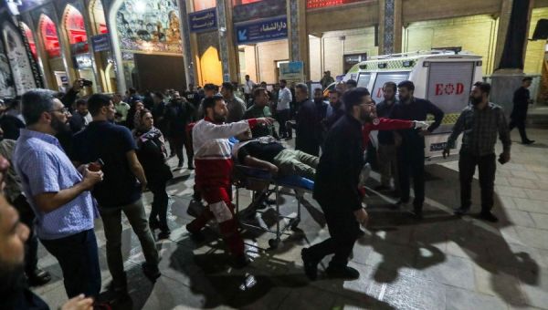 1 killed, 7 injured in attack on shrine in Iran