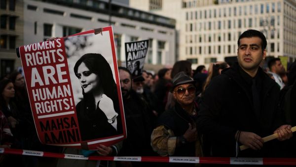 Iran says it has arrested nine foreigners over anti-hijab protests
