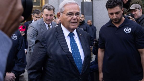 Menendez pleads not guilty to charges of bribery, fraud and extortion