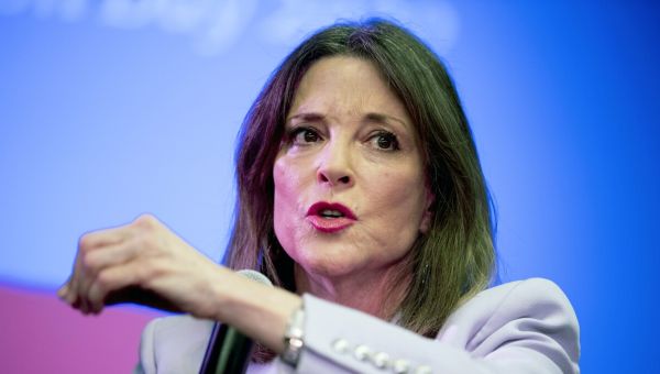 Marianne Williamson launches 2024 campaign with attack on economy