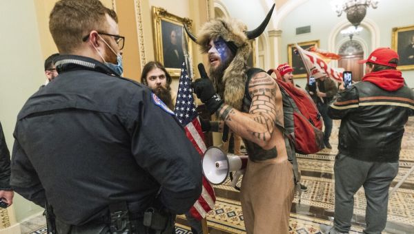 Self proclaimed ‘QAnon Shaman’ Jacob Chansley released from prison, family says