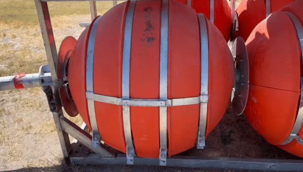 Controversial Rio Grande Buoy Barrier Dubbed 'Inhumane' by Democrats Visiting Border