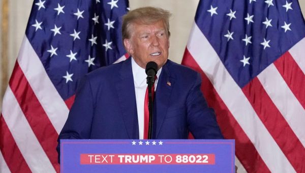 Trump gives remarks at Mar-a-Lago after arraignment: ‘I never thought anything like this could happen’