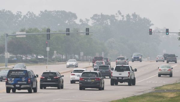 World’s worst air quality: Canadian wildfires wreak new havoc on Chicago area