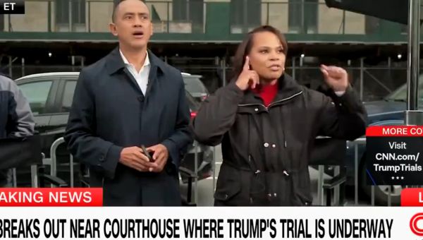 CNN’s Laura Coates Can’t Keep It Together, Rambles Incoherently While Reporting On Man Who Set Himself On Fire