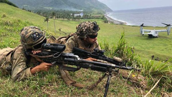 On Island South of Taiwan, U.S. Prepares for Conflict With China