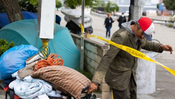 Homelessness On The Streets Skyrockets 40% In 5 Years In LA County