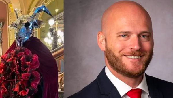 Man Who Destroyed Satanic Shrine In Iowa Capitol Charged With ‘Hate Crime’