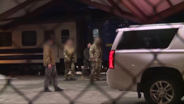 Zelenskiy seen in Poland before trip to U.S.