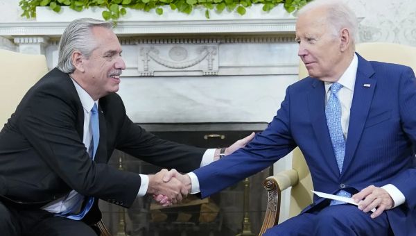 Fernández, Biden hold talks amid Argentina’s economic strain