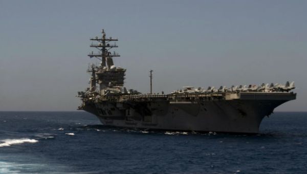 U.S. sending U.S. carrier strike group, air defense systems to Persian Gulf
