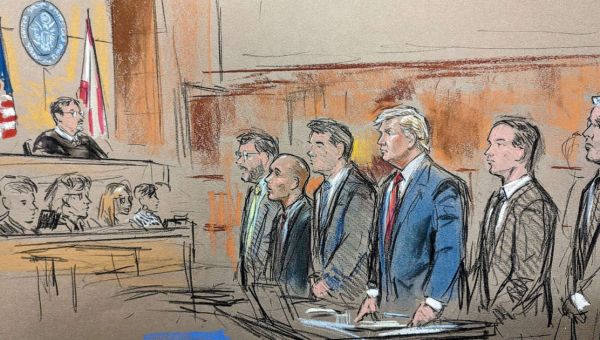 Trump indictment live updates: Trump visits restaurant with co-defendant after court