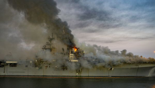 Sailor found not guilty in fire that destroyed $1.2B Navy ship
