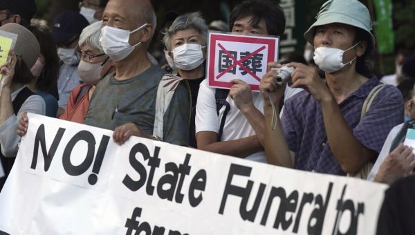 Why Japan is split over Shinzo Abe’s state funeral