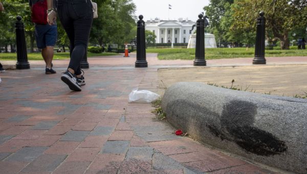 Neo-Nazi facing multiple charges after ramming security barrier outside White House with U-Haul truck