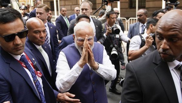 Indian leader Modi will start his U.S. visit with yoga on the UN lawn, a savvy and symbolic choice