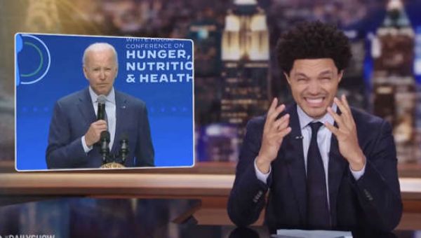 ‘Daily Show’ Rips Biden a New One for Shouting Out Dead Congresswoman