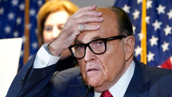 Rudy Giuliani took Viagra ‘constantly’ and ‘would not take no for an answer’ when demanding sex, says a woman accusing him of sexual assault