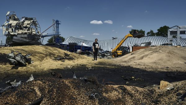 Russia attacks Ukraine’s grain because they can’t hit military targets, officials say