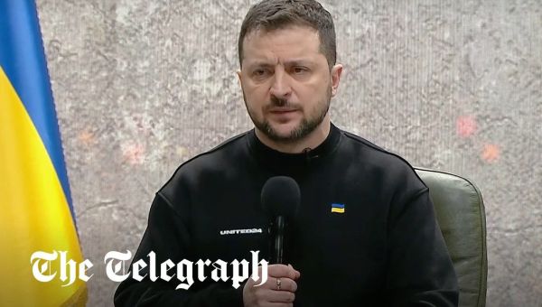 Russia-Ukraine war latest: Zelensky says victory is inevitable – watch live