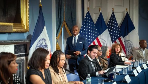 Mayor Adams changes succession rules after indictment on fraud, bribery