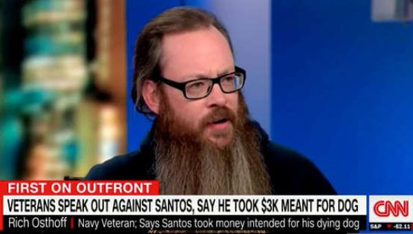 Navy Vet Who Claims Santos Stole Dog Surgery Money Describes Shock at Revelation