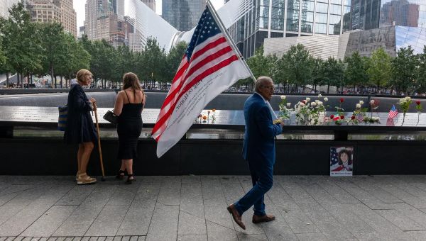 Bells toll in NYC at solemn 9/11 anniversary ceremony for terrorist attack victims
